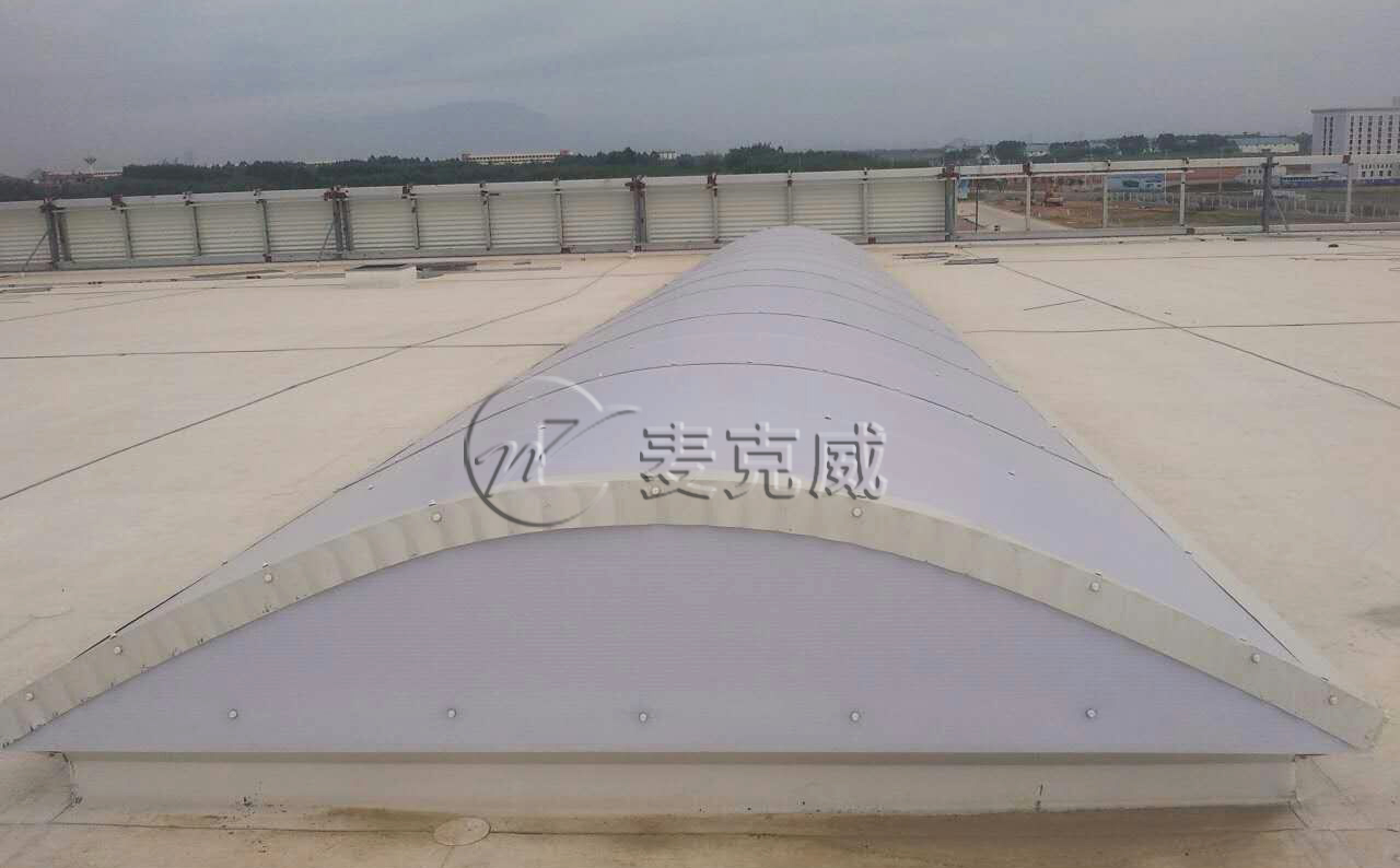 廣西貴港華奧汽車制造二期通風(fēng)天窗、采光帶、圓拱型電動(dòng)天窗工程
